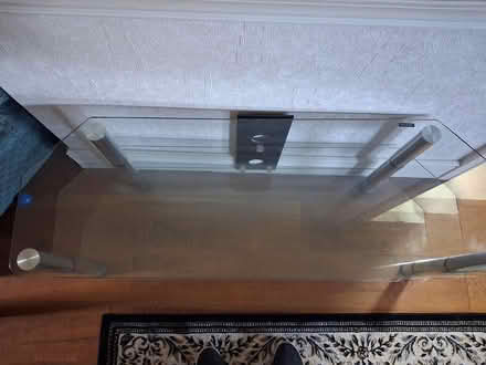 Photo of free Glass TV Stand (Llanllyfni LL54.) #3