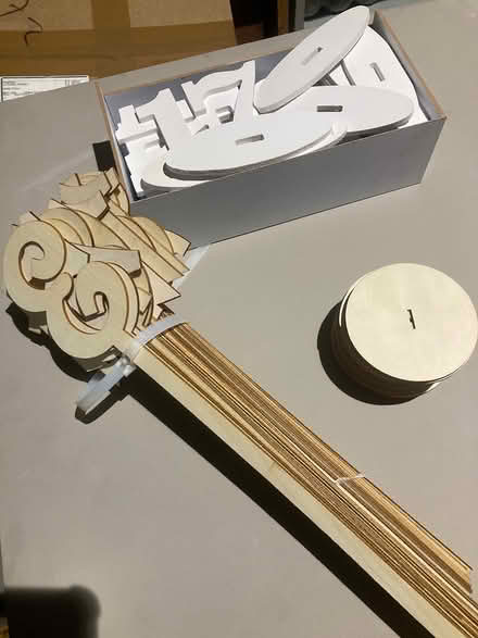 Photo of free Table Numbers - 2 sets (BN1) #1