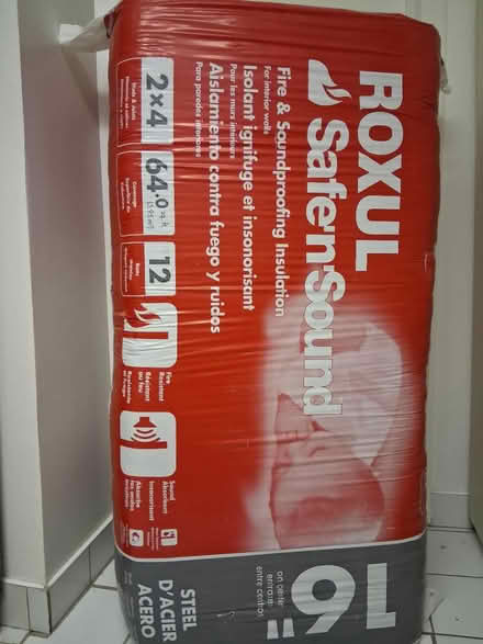Photo of free Roxul Safe'n'Sound insulation (Oakwood Vaughan) #1