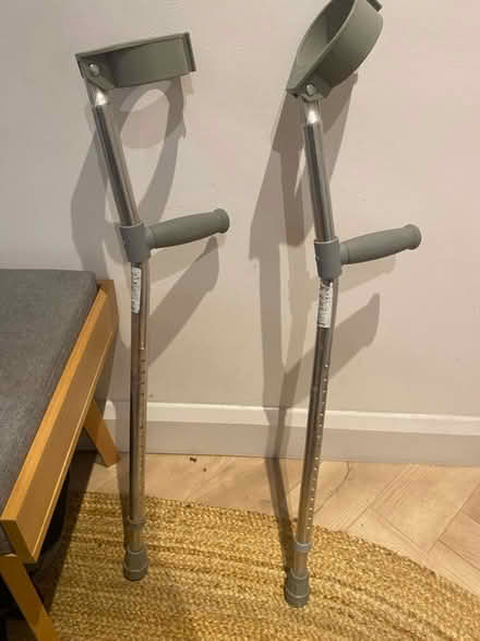 Photo of free Metal crutches (Horsham RH13) #1