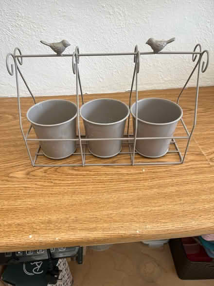 Photo of free Plant pots in stand (East Twerton BA2) #1