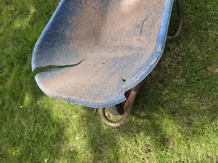 Photo of free Large Tatty Plastic Wheelbarrow (Blackhorse BS16) #2