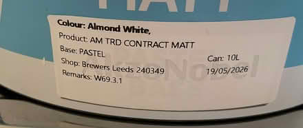 Photo of free Almond White Paint (South Elmsall WF9) #2