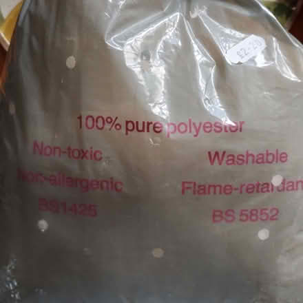 Photo of free Small bag of soft toy or cushion filling (Rayleigh SS6) #1