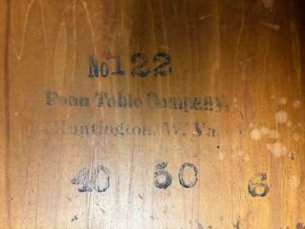 Photo of free Antique dining table & 4 chairs (Alameda) #2