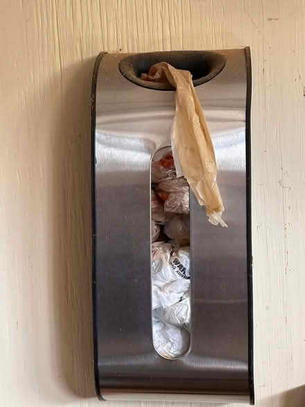 Photo of free Used Plastic Bag Holder/Dispensor (Martinez, near Ace Hardware) #2