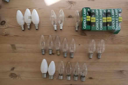 Photo of free Selection of candle bulbs (Purley on Thames RG31) #1