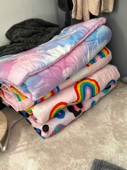 Photo of free Girls coverless duvet sets (Hadlow) #1