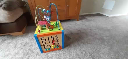 Photo of free Sensory Wooden Activity Cube (NP44 Croesyceiliog) #1
