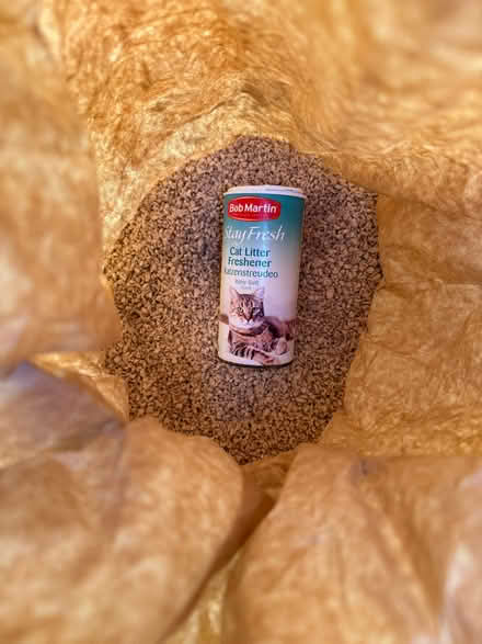Photo of free Natural fiber clumping cat litter (Weston BA1) #3