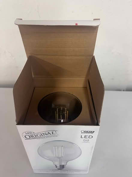 Photo of free NEW large vintage style light bulb (Sunnyvale - Ponderosa Park) #3