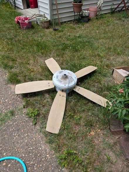 Photo of free Outdoor Ceiling fan (Glen Burnie near GBHS.) #1