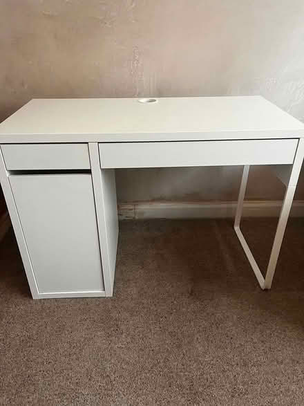 Photo of free IKEA white desk (L37 Formby) #1