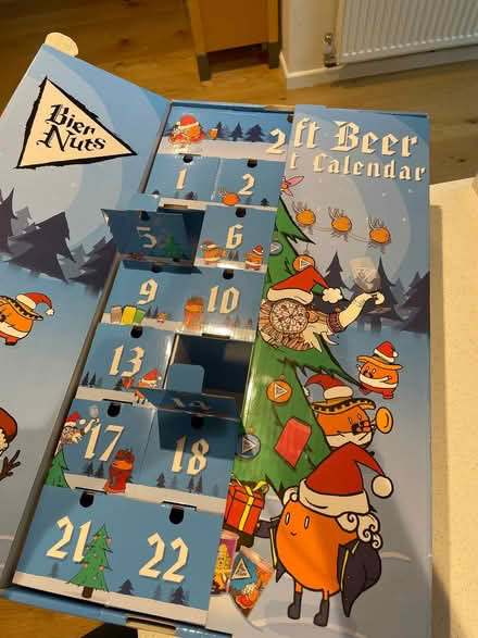 Photo of free Big cardboard advent calendar box (Ringmer BN8) #1