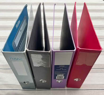 Photo of free Four lever arch files (TW9) #2