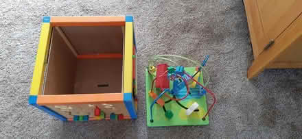 Photo of free Sensory Wooden Activity Cube (NP44 Croesyceiliog) #4