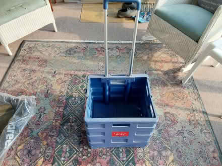 Photo of free Wheeled crate (Bloor/West Mall) #2