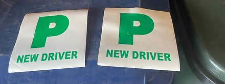 Photo of free New driver plates (Fawdon NE3) #1
