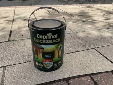 Photo of free Fence paint (Off Chelsfield Lane BR5) #1