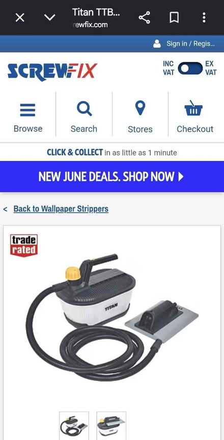 Photo of Wallpaper Steamer (Pic for info) (Burnley BB11) #1