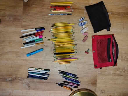 Photo of free lots of pens, pencils, etc (downtown novato) #1