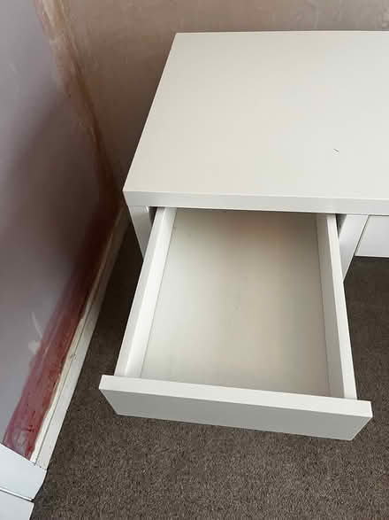 Photo of free IKEA white desk (L37 Formby) #4
