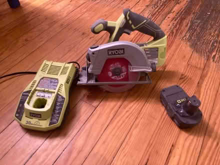 Photo of free Ryobi circular saw with charger (Laurel, MD) #1