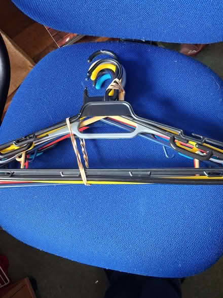 Photo of free Bundle of plastic coathangers (Dursley GL11) #1