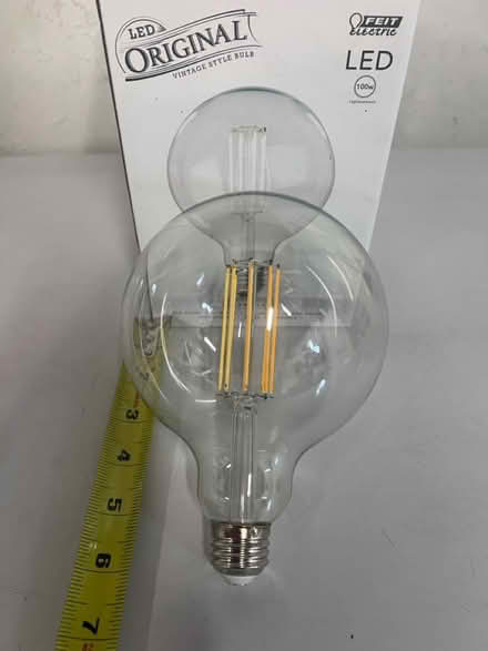 Photo of free NEW large vintage style light bulb (Sunnyvale - Ponderosa Park) #2