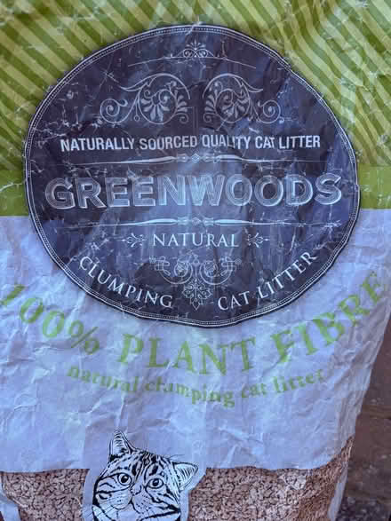Photo of free Natural fiber clumping cat litter (Weston BA1) #2