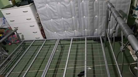 Photo of free King size metal frame bed (N16 Stoke Newington) #1