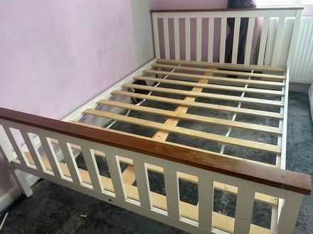 Photo of free Dismantled double bed (WF2 8) #1