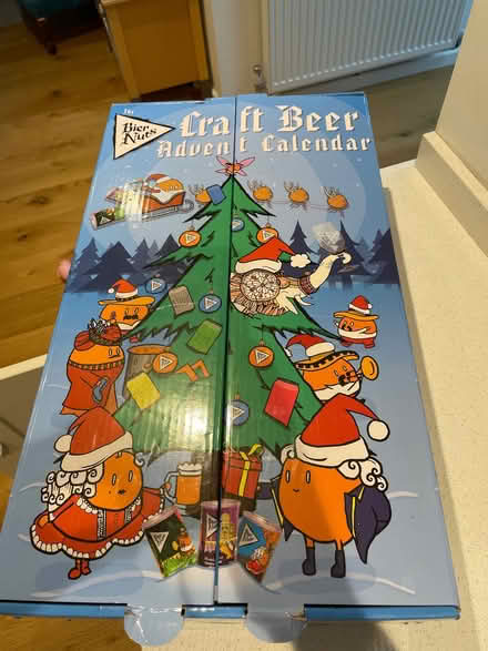 Photo of free Big cardboard advent calendar box (Ringmer BN8) #2