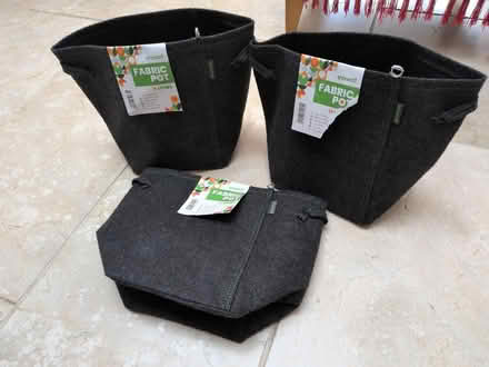 Photo of free Square fabric pots (Risinghurst OX3) #1
