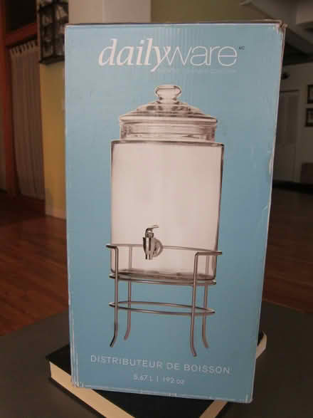 Photo of free Glass Beverage Dispenser w/Spigot (Hell's Kitchen) #2