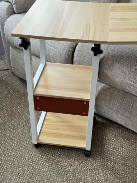 Photo of free Bed side table with extension (Dogsthorpe) #3