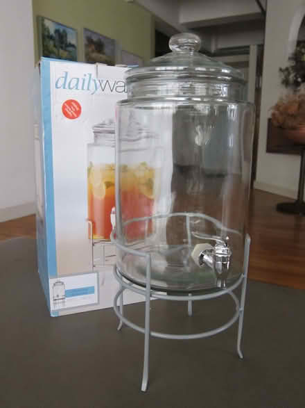 Photo of free Glass Beverage Dispenser w/Spigot (Hell's Kitchen) #3
