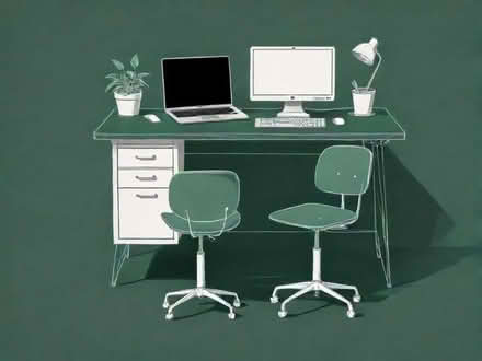Photo of free Computer Desk And Chair (Parsons Green SW6) #1