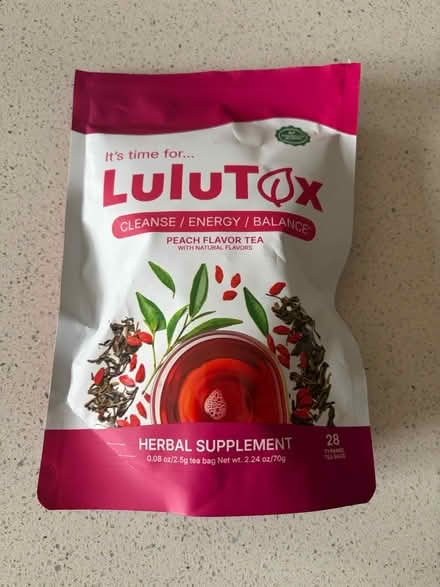 Photo of free Lulutox Detox Tea Bags (Whetstone Leicester LE8) #1