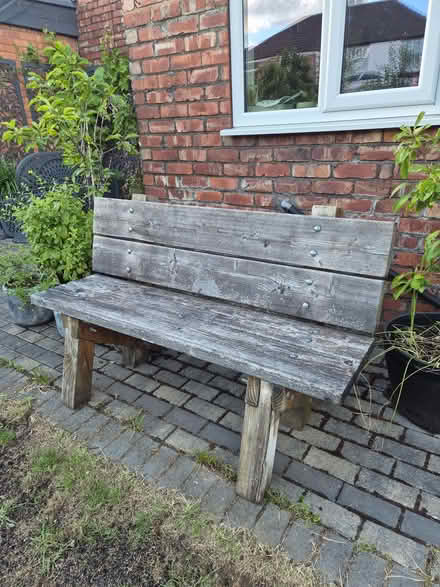 Photo of free Wooden Garden Bench (Withington M14) #1