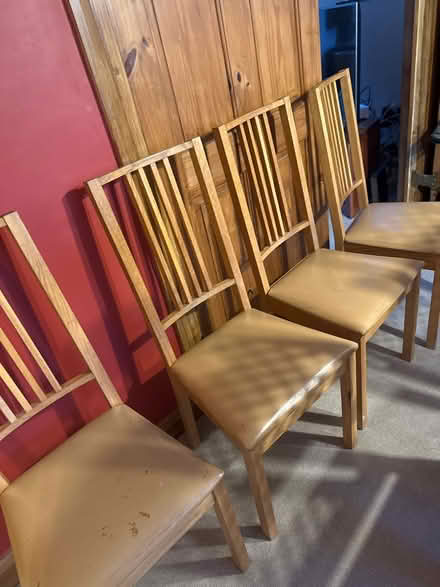 Photo of free 4 x Ikea chairs 1 is damaged (CR3) #1