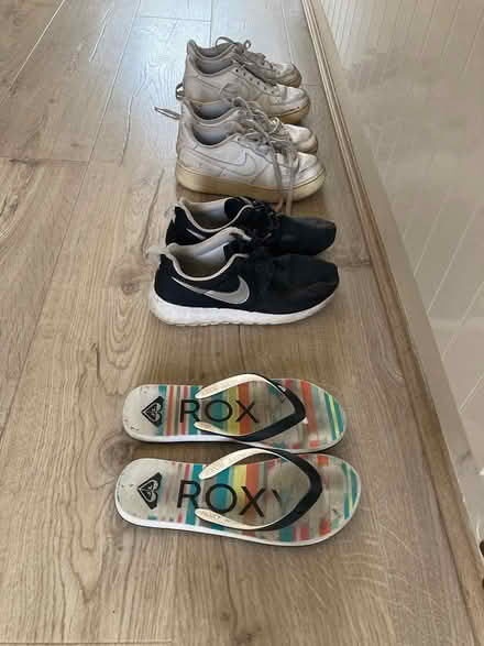 Photo of free Very old trainers and flip flops (Loughton IG10) #1