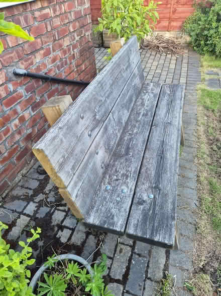 Photo of free Wooden Garden Bench (Withington M14) #3