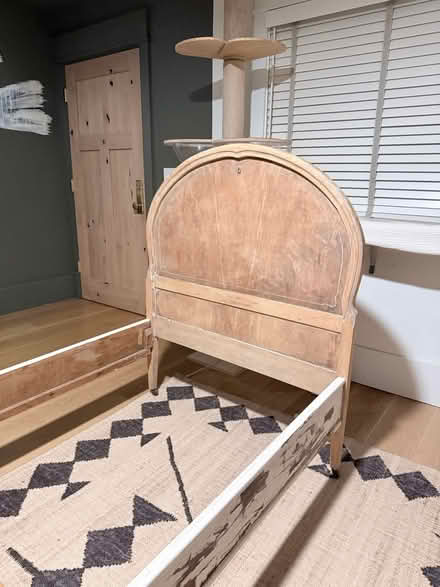 Photo of free Antique wooden twin bed (Cambrian near 85/Camden) #2