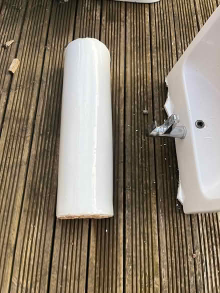 Photo of free Bath toilet, sink and pedestal (Heage DE56) #2