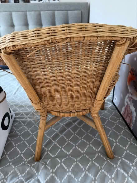 Photo of free Two Whicker chairs (for child) (Weybridge KT13) #2
