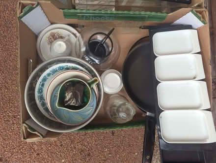 Photo of free Job lot car boot pots pans Glass display case (Harlaxton NG32) #3