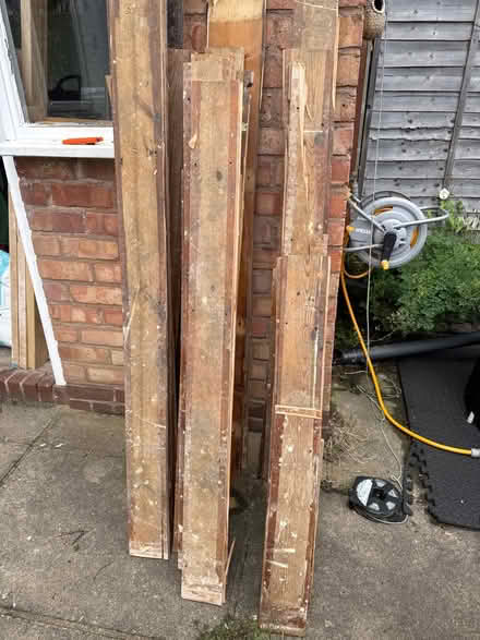 Photo of free Old floor board for reclame (Boldmere B73) #2