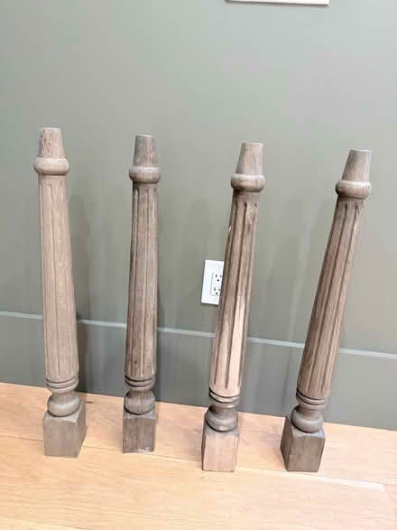 Photo of free Oak table legs (Cambrian near 85/Camden) #1