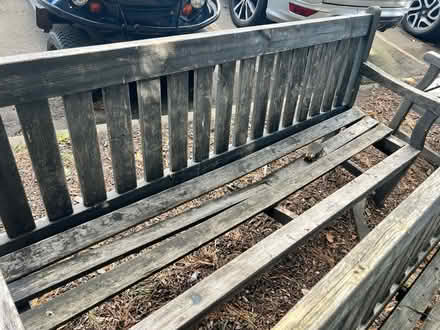 Photo of free 5 wooden benches (Dronfield S18) #1
